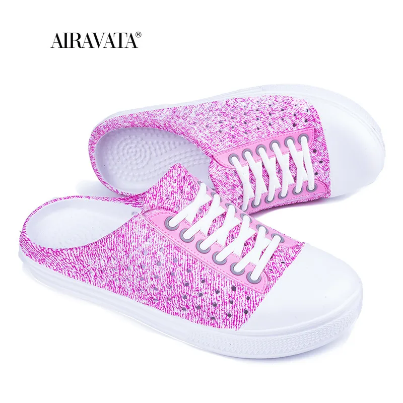 

Пляжные сандалии для женщин, Уличная обувь для плавания, легкие женские акватуфли, удобные водонепроницаемые шлепанцы, Zapatillas De Mujer