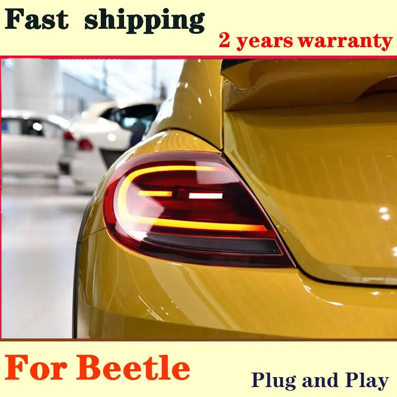 

Car Styling for VW Beetle Tail Lights 2013-2020 LED Dynamic Signal Tail Lamp LED Tail Light DRL Brake Reverse auto Accessories