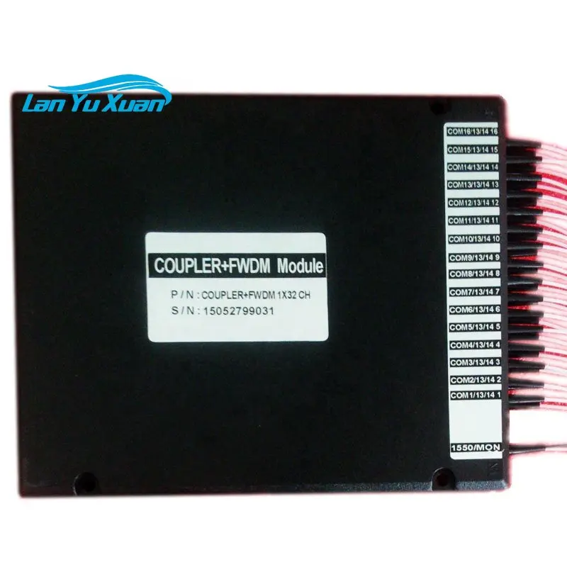 

ABS box 1x16 optical coupler FWDM modules for 1310 1490 1550 WDM CATV PON