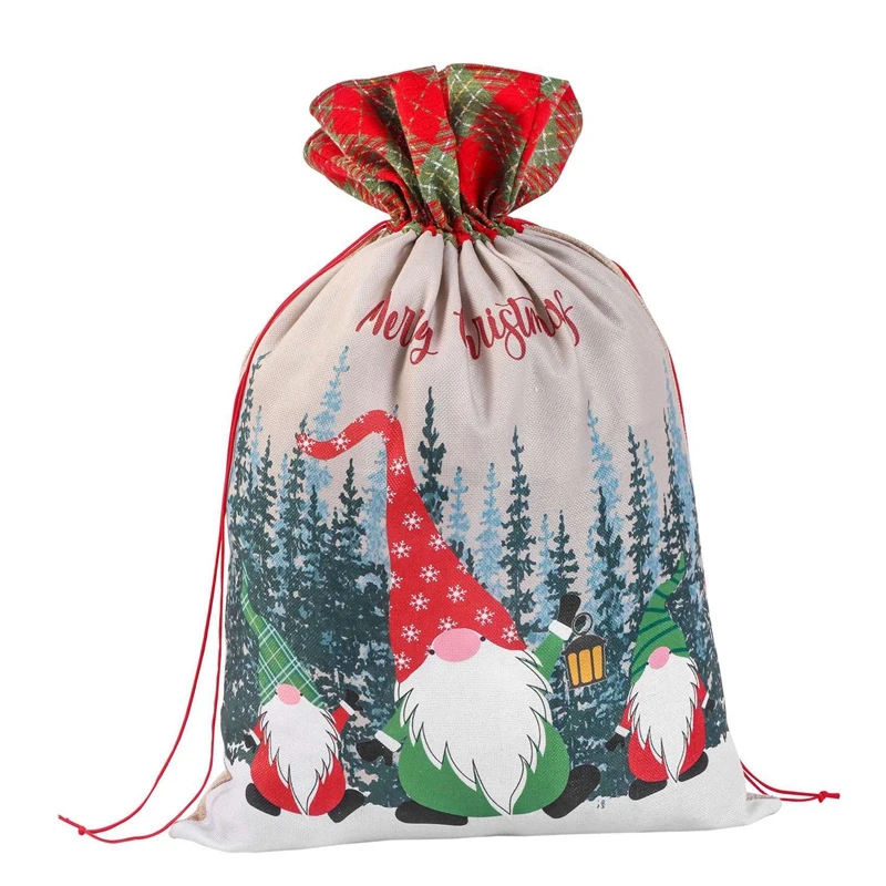 

Christmas Props Faceless Old People Gift Bags Old People Dress Up New Year Bags Gift Bags Supplies