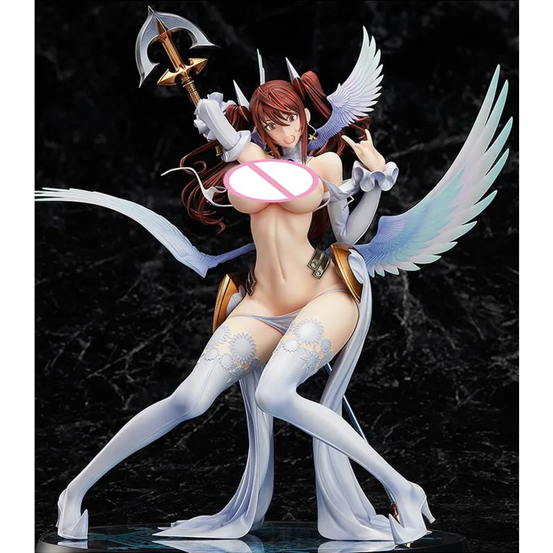 

24cm Native RAITA Pure White Magical Grl Sexy Girls PVC Action Figures Toys Japanese Anime Collection Model Dolls