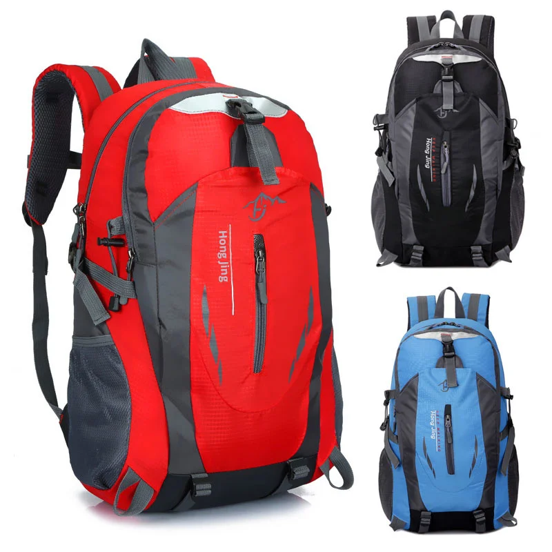 

Quality Nylon Waterproof Travel Backpacks Men Climbing Travel Bags Hiking Backpack Outdoor Sport School Bag Men Backpack Women