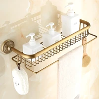 luxury organizer basket bathroom shelves decorative wall mounted bathroom shelves shampoo holder prateleiras bath accessories