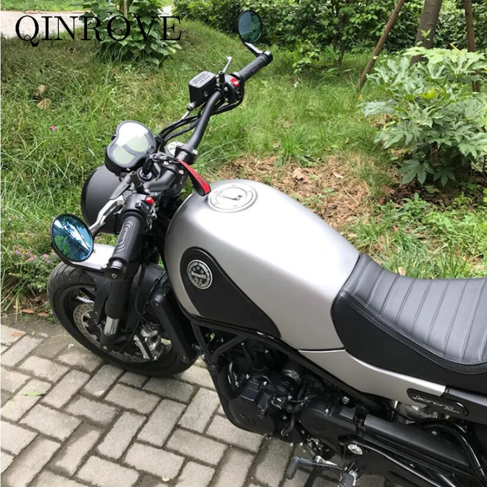 Круглое зеркало заднего вида для мотоцикла 7/8 дюйма 22 мм из алюминиевого сплава