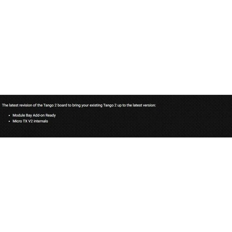Фото Новая плата обновления TBS TANGO 2 UPGRADE PCB (V3) №1