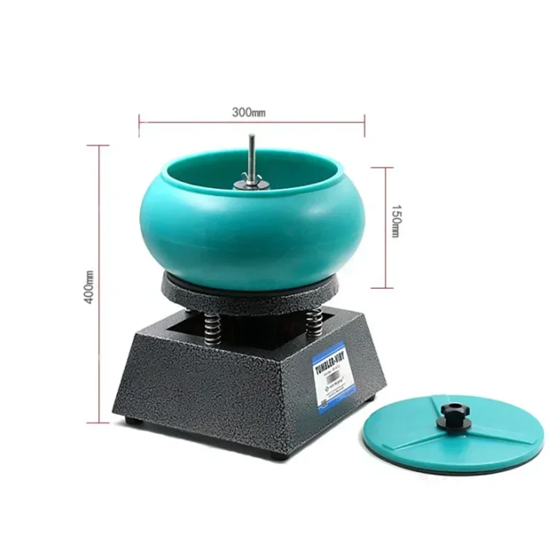 Маленький и средний вибрационный полировальный станок Вибрационный барабан