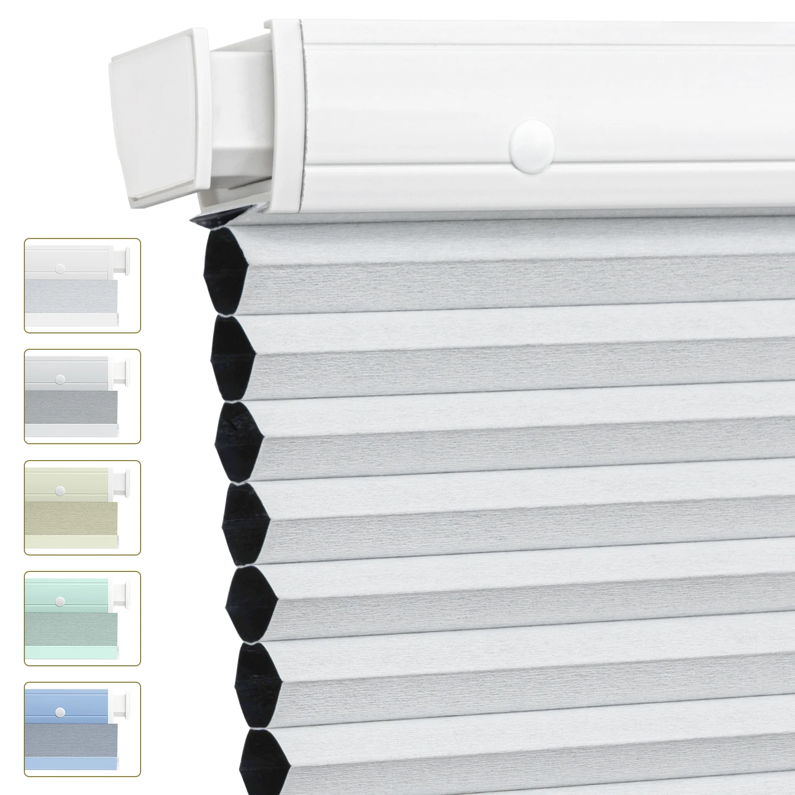 Moonice Custom сотовые шторы без инструментов сверла Сотовые жалюзи затемняющие