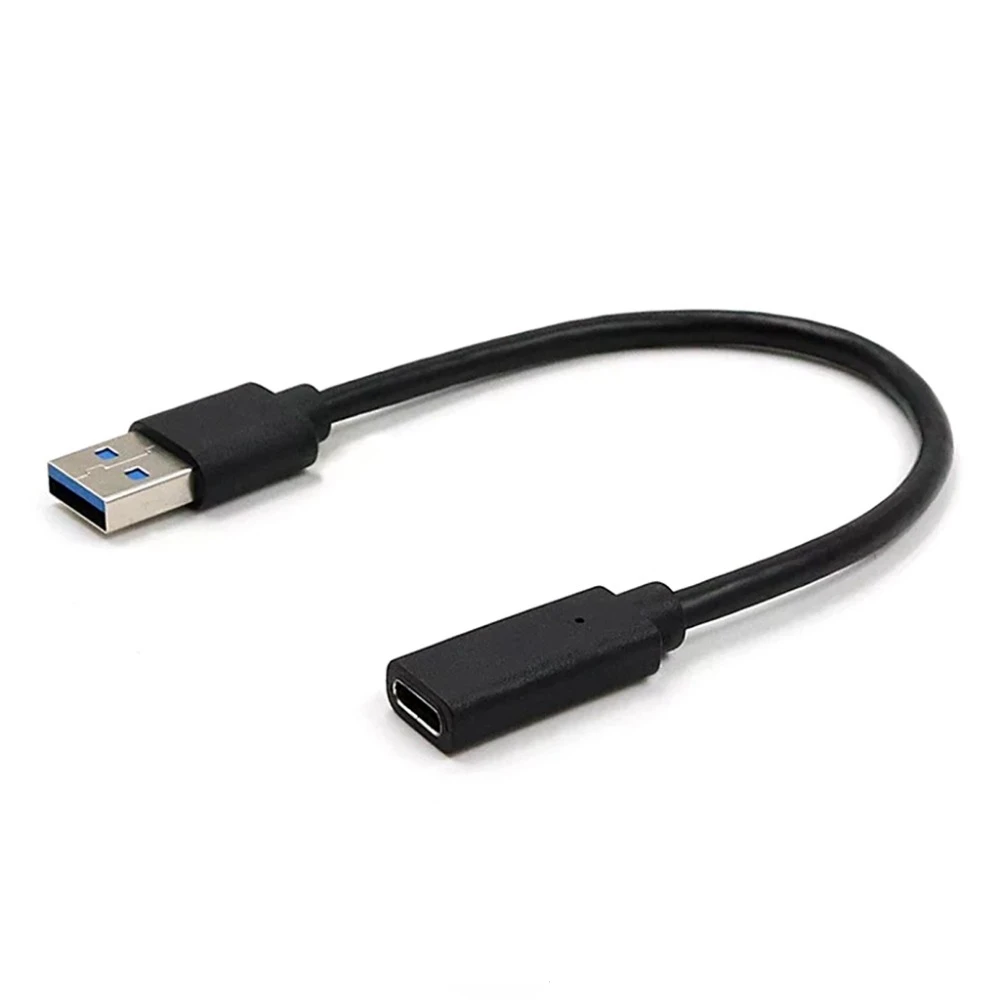 

22cm USB 3.1 Type C Female To USB 3.0 Male Port Adapter Cable USB-C To Type-A Connector Converter For Android Mobile Phone