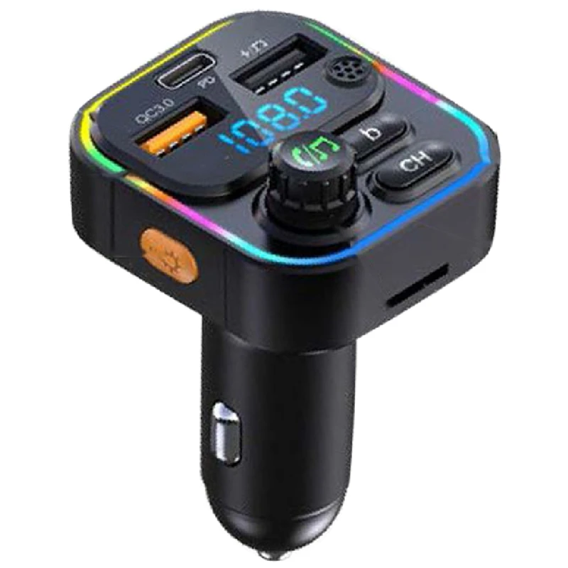

Car Bluetooth 5.0 Mp3 Player Bluetooth 5.0 Mp3 Player With Music U Disk Support Car Fast Charging