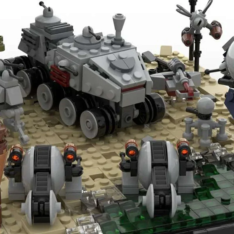 Фото 957 деталей MOC: Модель микро-турботанка «Кашхайк II» — Конструктор, Архитектурная игрушка, Подарок на праздник, Идея для сборки №3