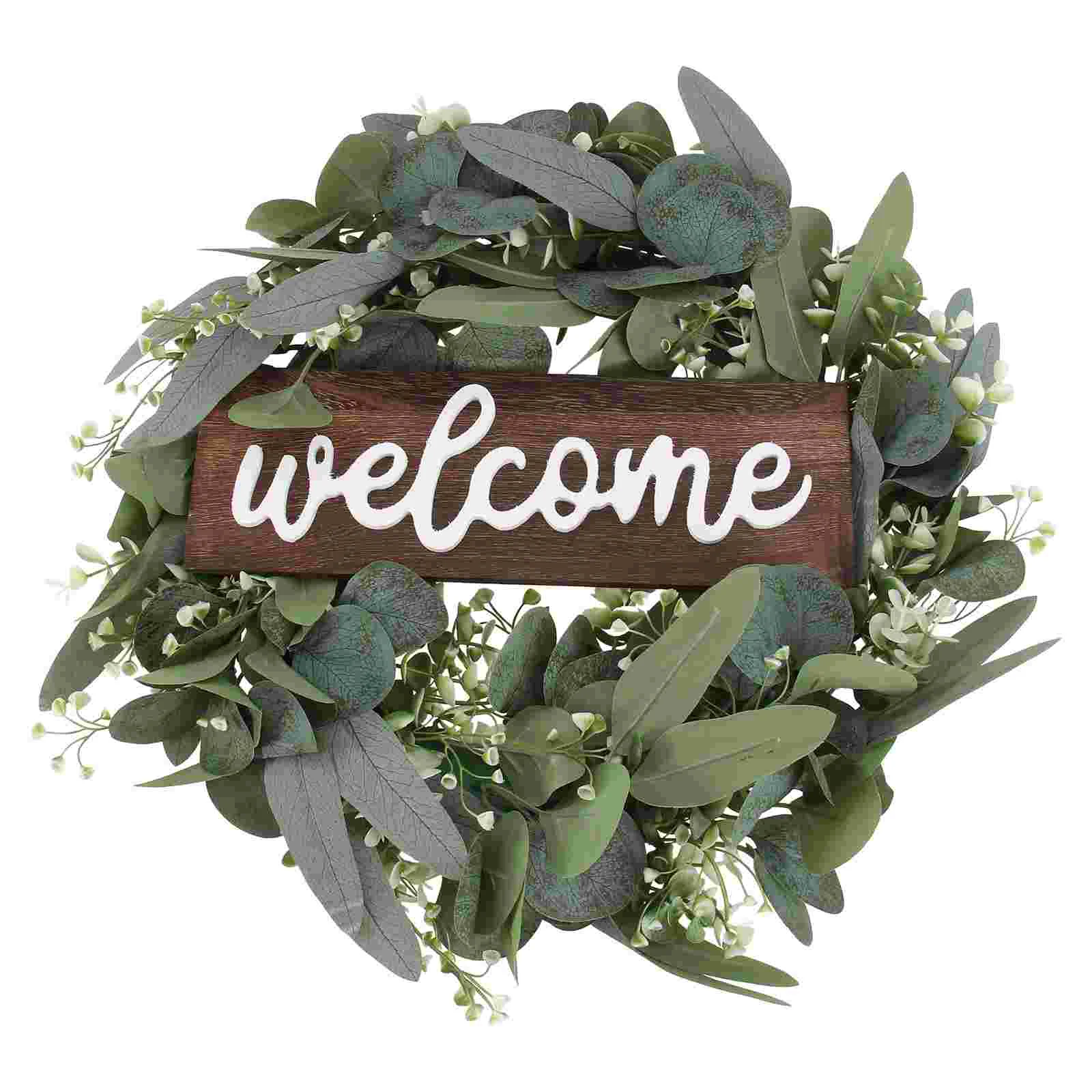 

1 шт. Изысканная приветственная гирлянда, дверная подвесная гирлянда, украшение