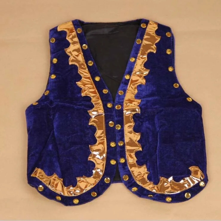 

Новинка 2022, детская танцевальная одежда, жилет для мальчиков, детская одежда для выступлений, костюм, детские танцевальные костюмы нации