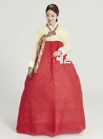 womens hanbok dress custom made korean modern woman hanbok high waist hanbok elegant traditional hanbok temperament
