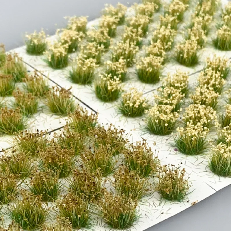 

Simulation Miniature Grass Cluster Model Bush Plant Materials Diy Building Sand Table Scene Layout Diorama Kits 1Box