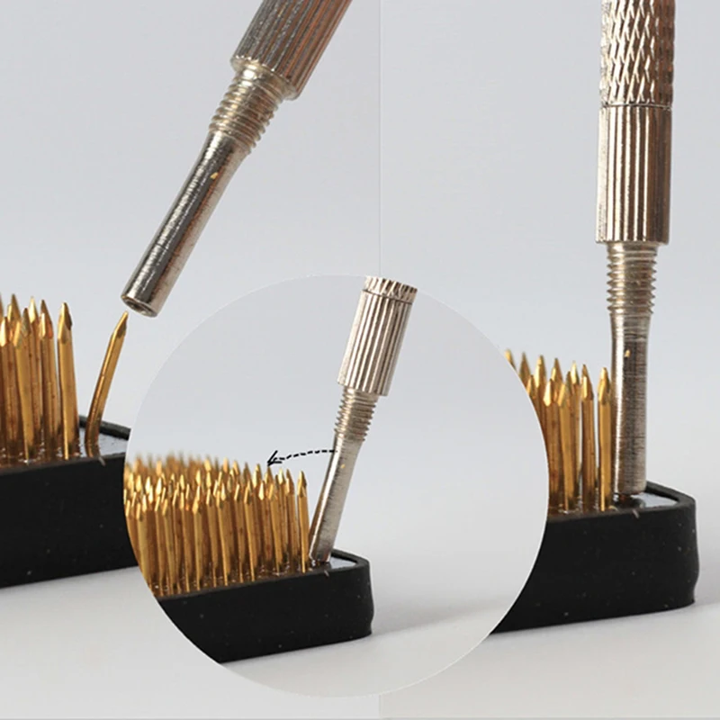Japanese Ikebana Tool Floral Kenzan Flower Frog Brush Cleaning For Arrangement Rake Needle
