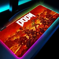 mairuige doom gaming accessories table for laptop gamer carpet rugs computer and office rgb mouse pad desk pad gaming mats led