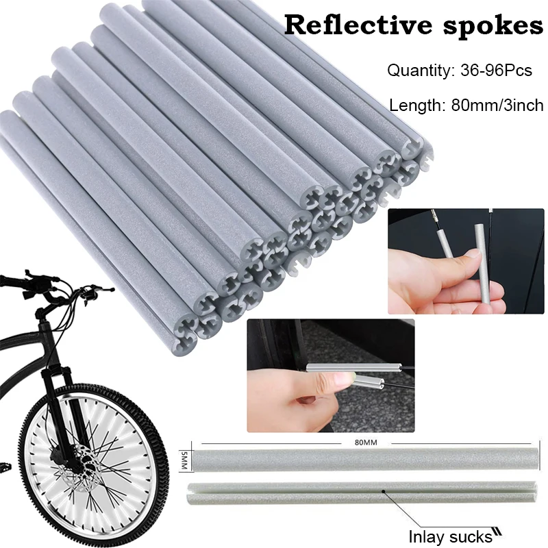 

Bicycle Of Is Bikes Spoke Reflector Mountain Material (1.9-2.4mm) And Reflective Made Reflector For Bicycle 36-96pcs Spoke Road