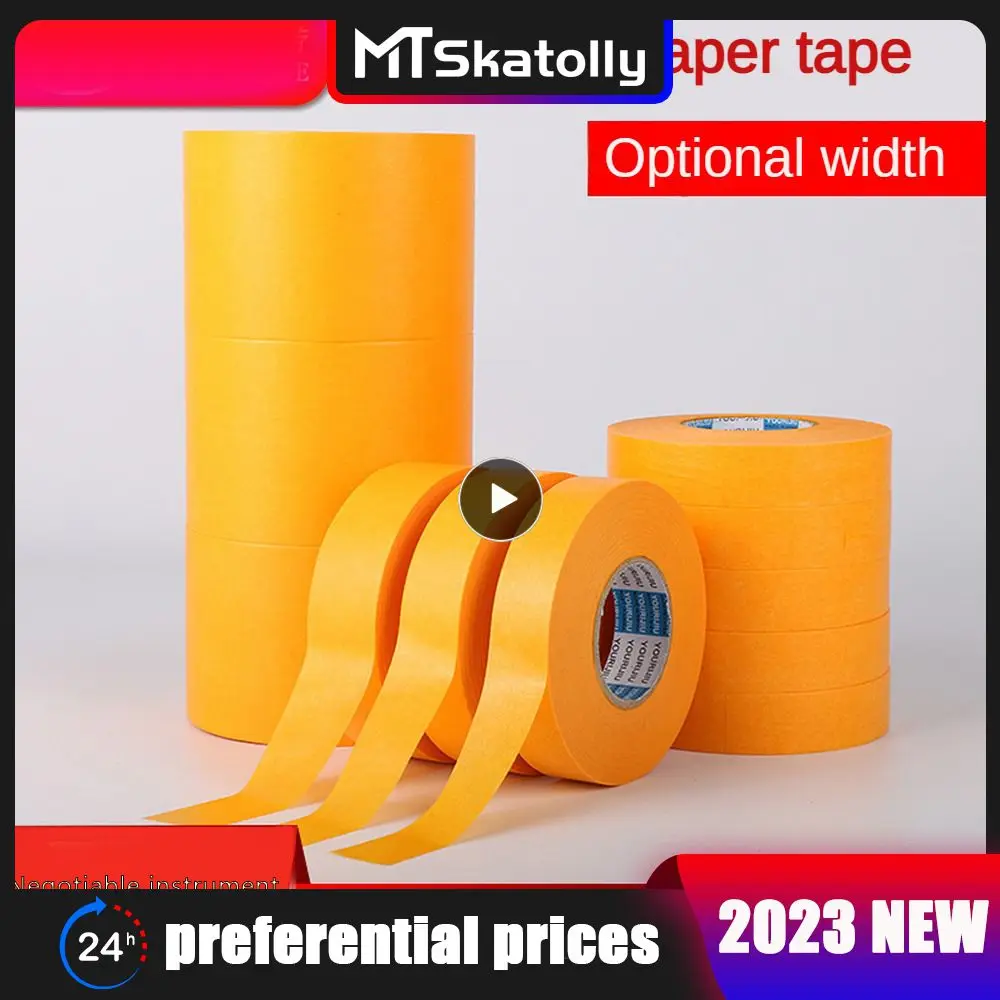 

Beauty Seam Painting Protection Sticker Spray Paint Masking Protection Washi Tape Packing Paper Craft Color Separation Yellow