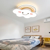 modern brief children bedroom colorful clouds iron led ceiling lamp home deco dining room acrylic ceiling light
