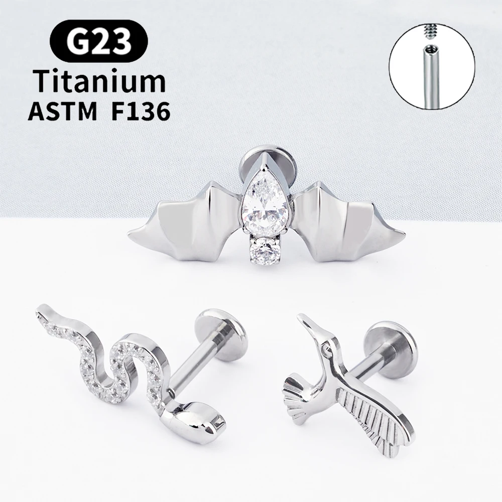 

Серьги-гвоздики из титана, 16 г, ASTM F136 G23
