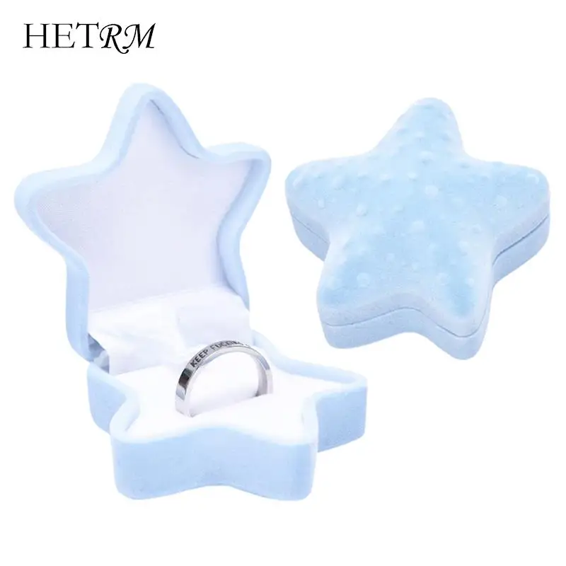 

Шкатулка для колец и сережек, бархатный бокс для ювелирных украшений, Подарочная коробка с держателем для демонстрации сережек, ожерелий, б...