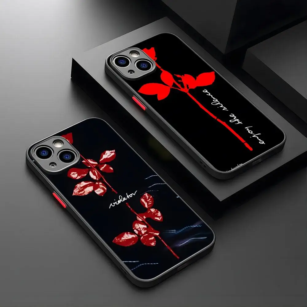 Чехол для телефона Electronic Rock Depeche матовый дизайнерский чехол IPhone 16 15 14 12 13 11 Pro Max XR XS