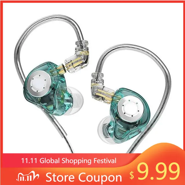 

EDX PRO Dynamic In Ear Earphone HIFI DJ Monitor Earphones Earbud Gaming Noise Cancelling Headset KZ ZSTX ZS10 PRO ZSX ZSN PRO