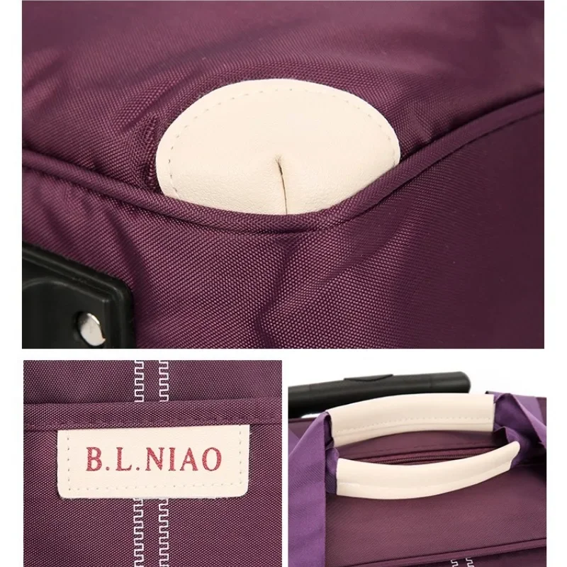 Мужские и женские сумки на колесиках портативный дорожный чемодан с