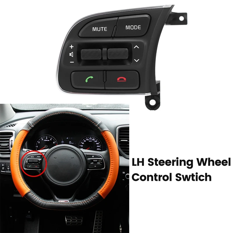 Автомобильный переключатель дистанционного управления на руль LH для KIA Sportage QL