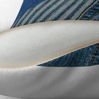 Смешанные пэчворк I love bluejeans джинсовые диванные подушки для дивана диванная