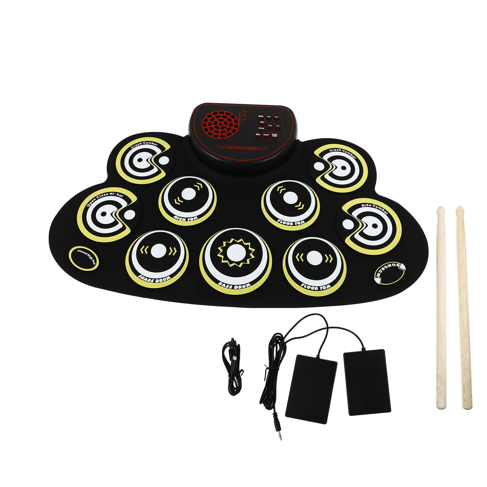 

1Set Children Musical Instrument Funny Electronic Drum Educational Plaything