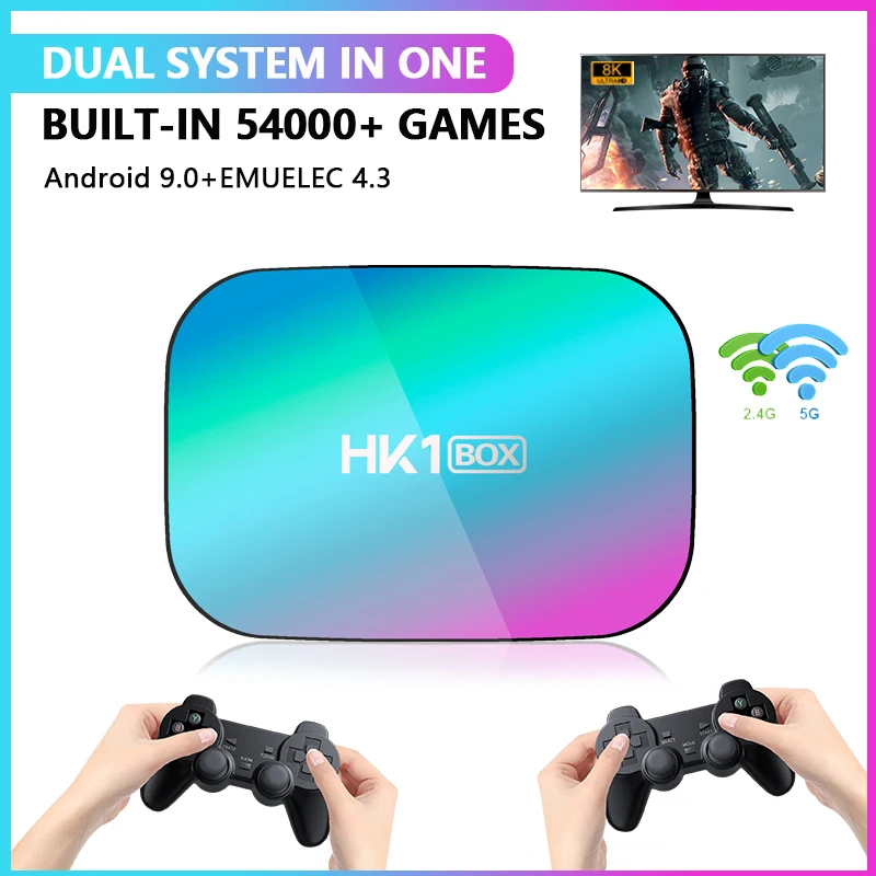 ТВ-приставка X Hk1 использует S905 × 3 с двойной системой двойным Wi-Fi 54000 + встроенных
