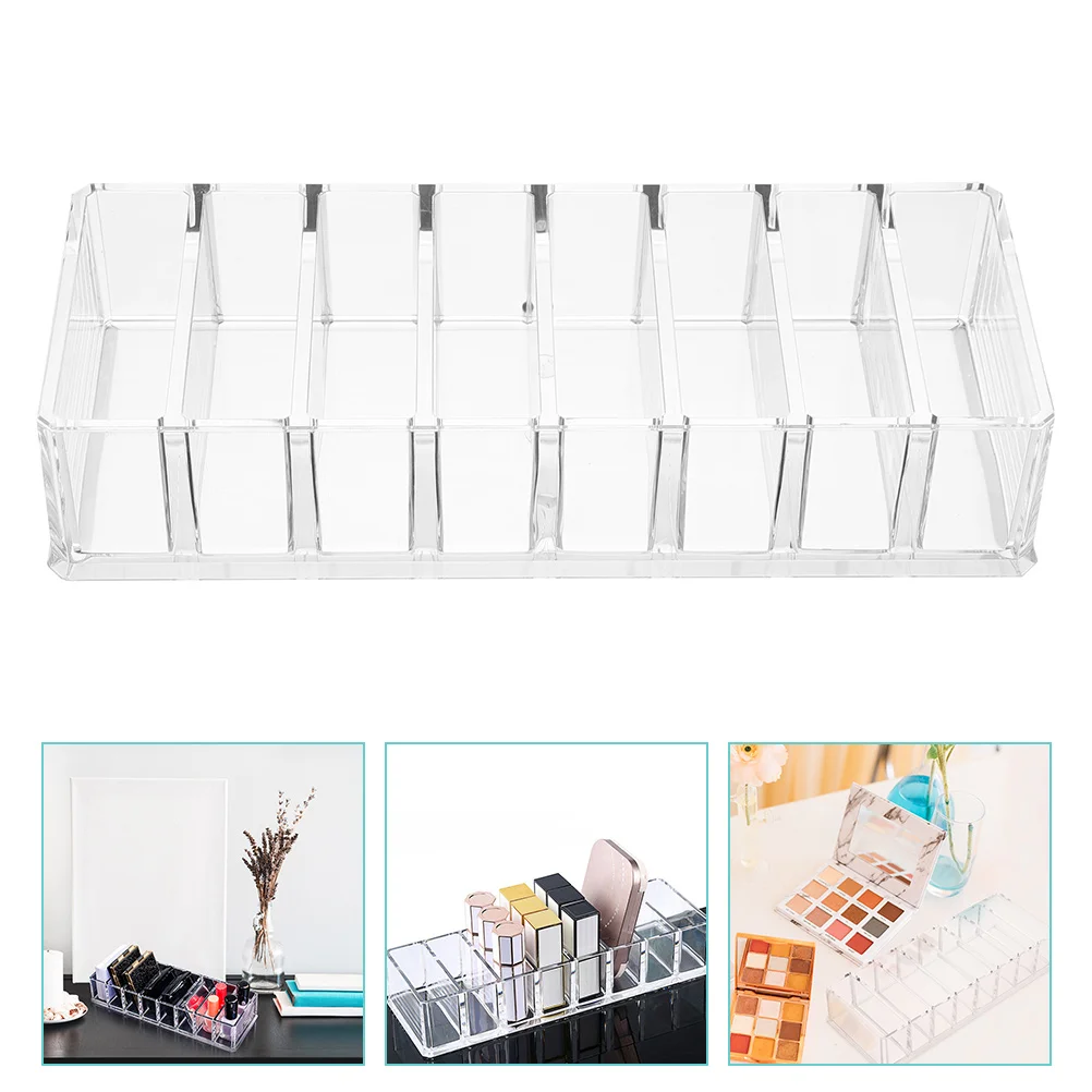 Коробка для хранения косметического продукта органайзер поддонов макияжа