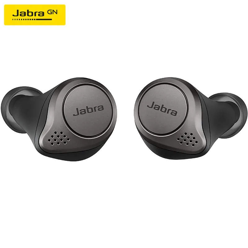 Jabra Elite 75t True Wireless Bluetooth Sports Headset Cool Music Super Noise-cancelling IPX55 Waterproof Earphones Headphones