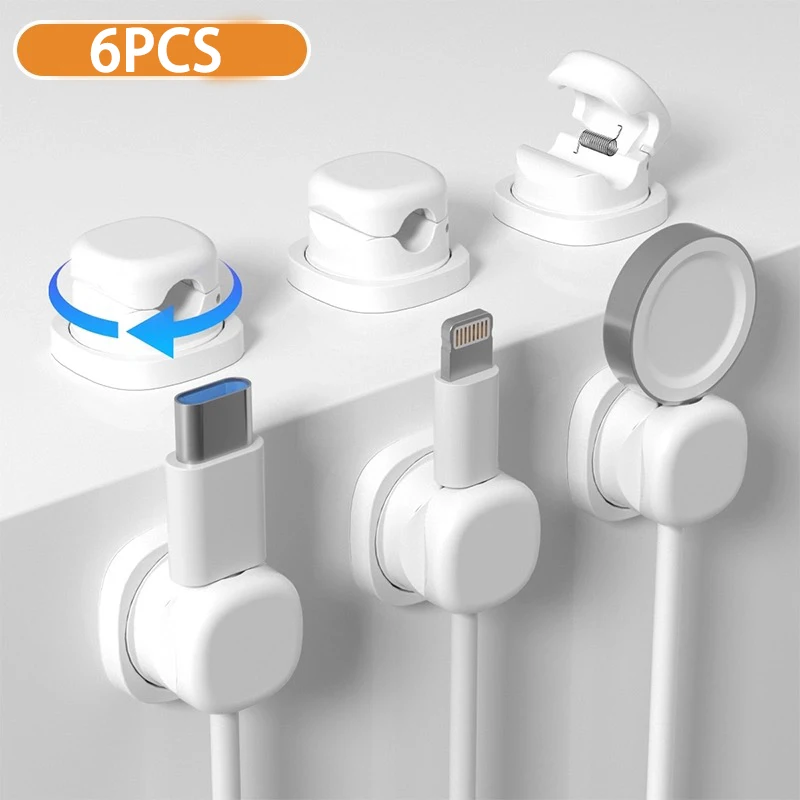 

Клейкий органайзер для кабеля