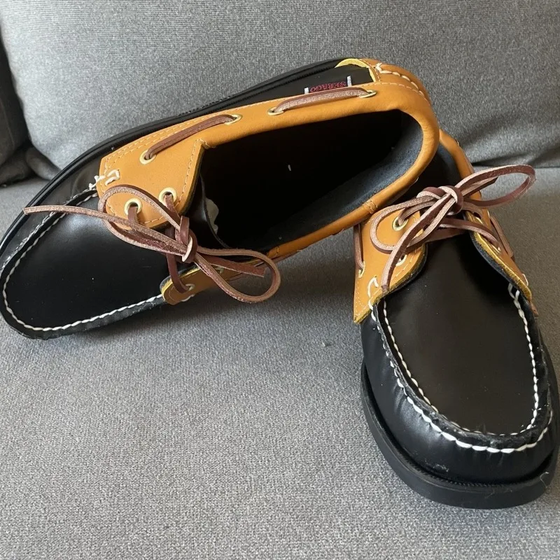 

2023 популярные мужские кожаные кроссовки, удобная обувь на плоской подошве, Мужская брендовая модная прогулочная обувь, мужские популярные кроссовки для мужчин