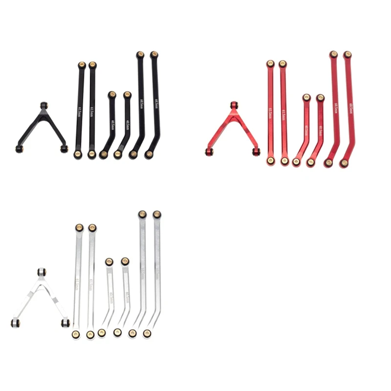 

Для Axial SCX24 90081 B17 1/24 имитация подъема шасси автомобиля Тяговый стержень, модифицированные и обновленные аксессуары