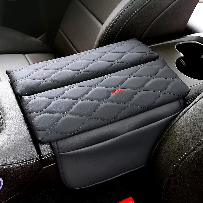 Фото Подлокотник центральной консоли, декоративная накладка для подлокотника Mercedes Benz GLE GLS Class W167 X167, кожаный подлокотник с защитой от царапин, подушка №2