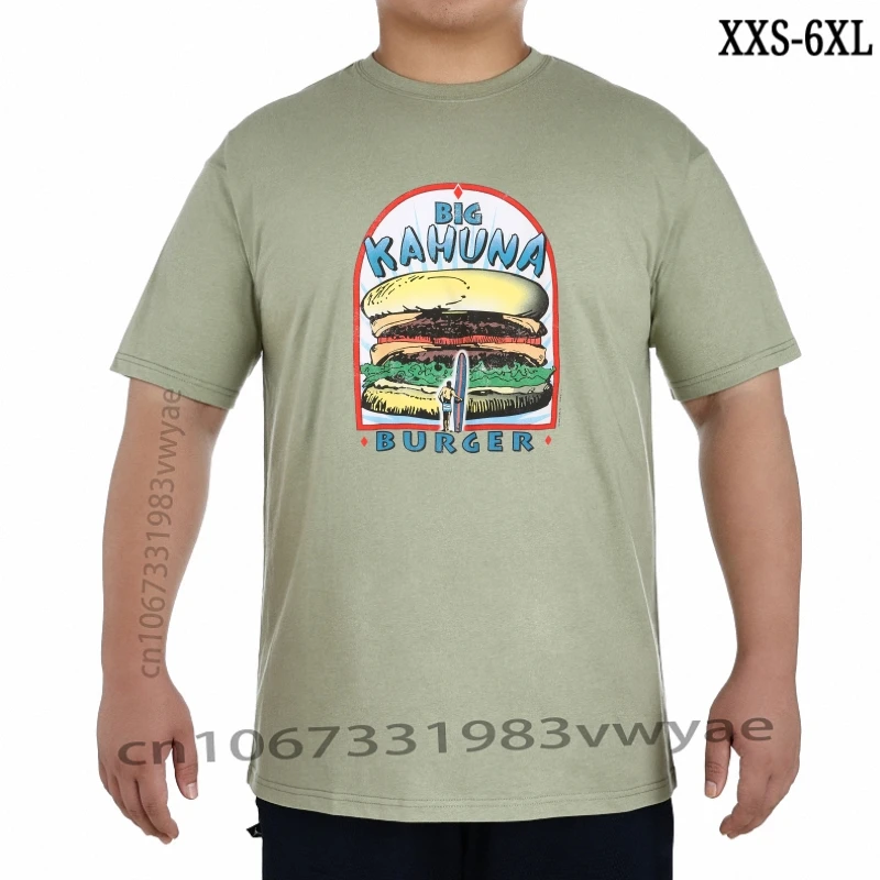 

Big Kahuna Burger Pulp Fiction Movie Retro Cool Hipster Men T Shirt B35 Oversized Tee Shirt XXS-6XL