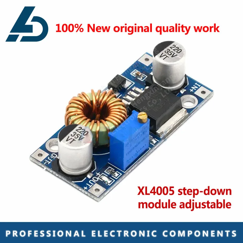 XL4005 DSN5000 Beyond LM2596 DC-DC регулируемый понижающий модуль питания 5A 75 Вт Большой ток