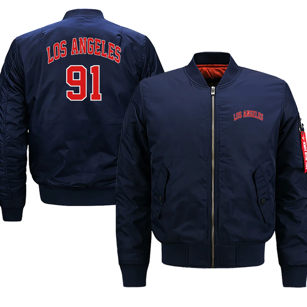 

Униформа команды Los Angeles 91, мужской летний костюм с принтом, простая Осенняя спортивная одежда, теплые трендовые куртки, Повседневная Водонепроницаемая мужская одежда