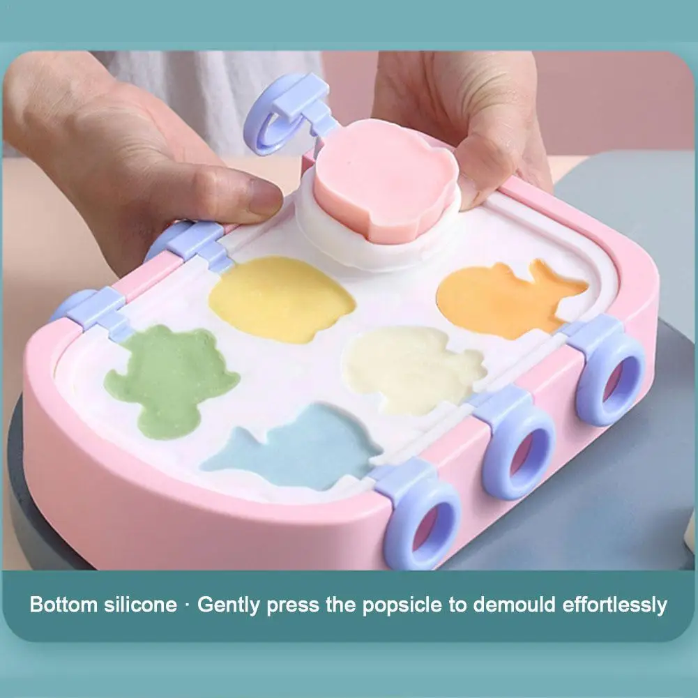 

Boat Shape Silicone Ice Mold Silicone Popsicle DIY Tools Popsicle Maker For Kitchenware Easy Demolding Homemade Popsicle To H5S3