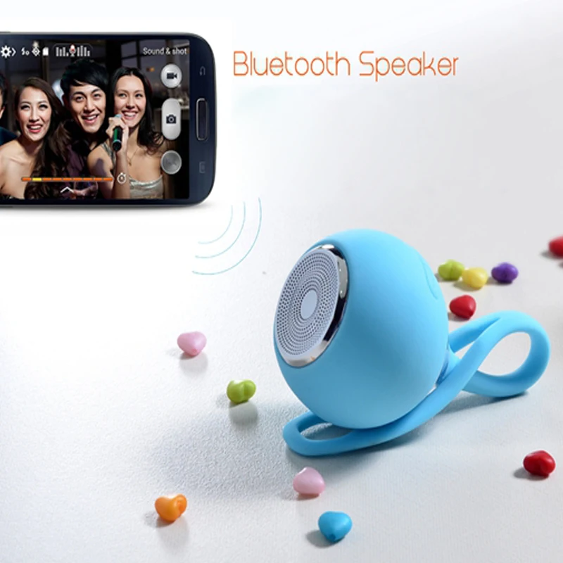 

Portable Mini Waterproof Bluetooth TF Card Speaker Outdoor HiFi Stereo Wireless Speakers for bicycle motorcycle MP3 Music Player