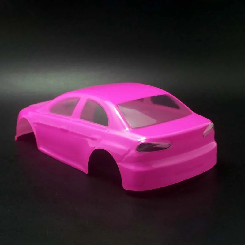 New Painted PVC Pink Body Shell Wheelbase 94MM  for Lancer EVO  DIY 1/28 RC Car MINID RWD AWD Racing Drift Model TH18429-SMT8 enlarge