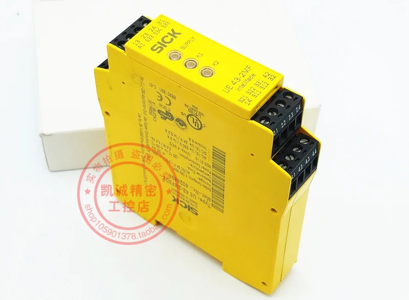 UE43-2MF2D2 Оригинальное немецкое реле безопасности 6024893 в наличии