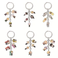 keychain tokyo avengers sano manjiro anime keychain muliti pendant cosplay transparent acrylic key chain bag pendant jewelry