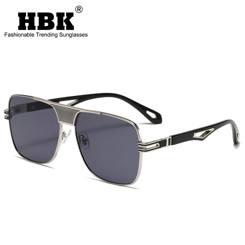 

Солнцезащитные очки HBK в винтажном стиле UV400 для мужчин и женщин, поляризационные, с градиентными линзами