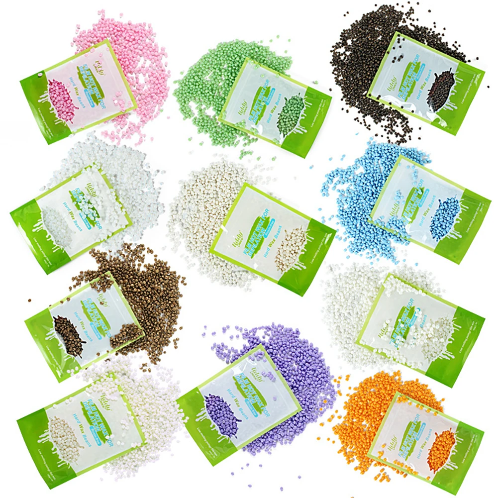 

500g Hair Removal Wax Hair Removal Hard Wax Beans Painless and Fast Facial Body Hair Removal Bikini Armpit Legs Arm Unisex
