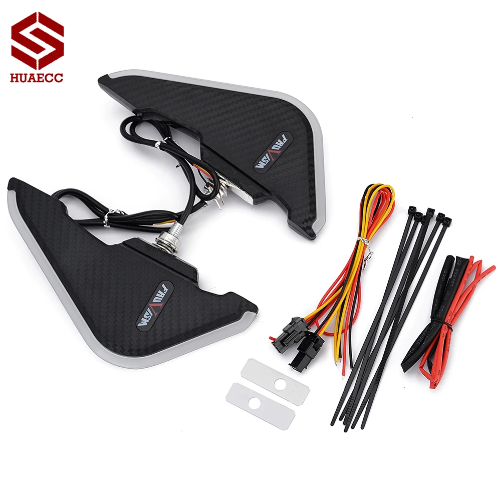 Передний обтекатель аэродинамические крылышки боковые спойлеры декоративные