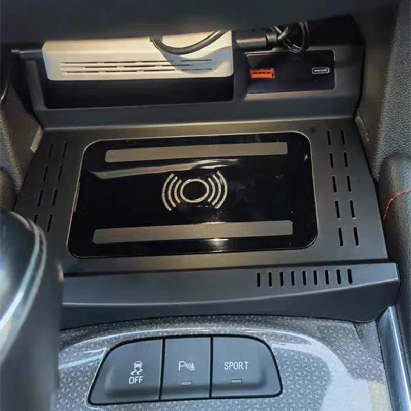 Автомобильное беспроводное зарядное устройство 15 Вт быстрое для телефона